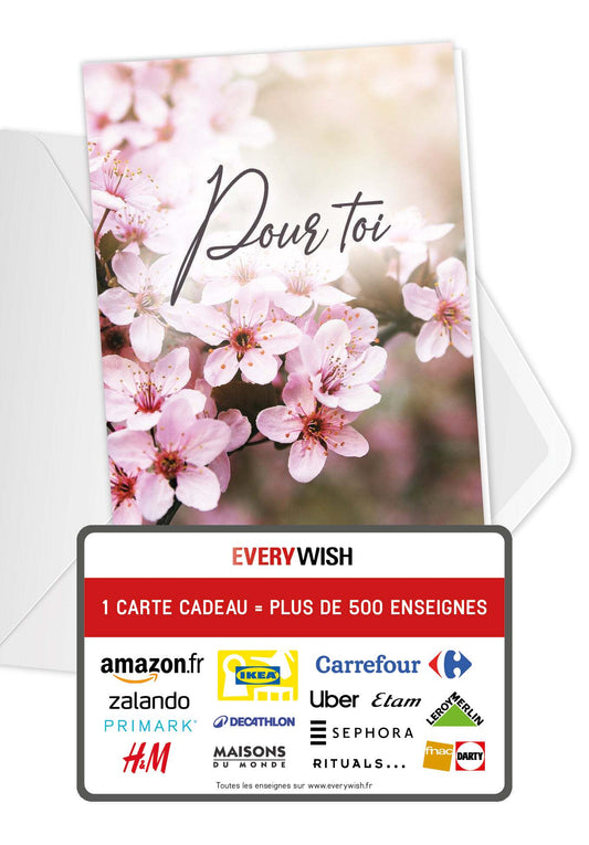 Pour toi - Fleurs de cerisier