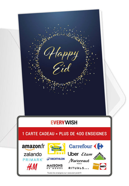 Happy Eid - Bleu or