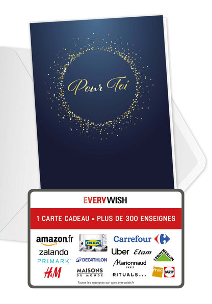 Pour toi - Or Bleu