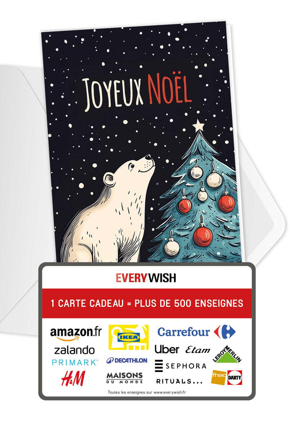 Joyeux Noël - Ours polaire