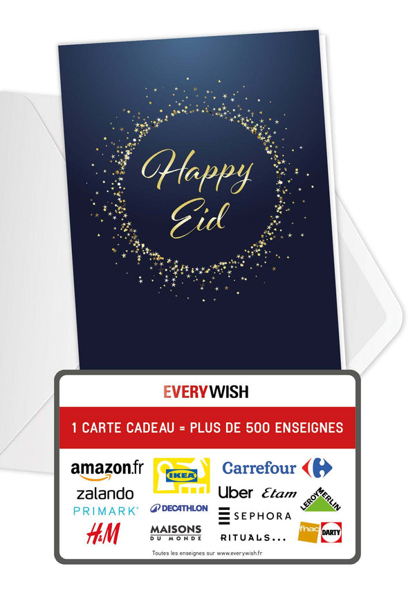 Happy Eid - Bleu or