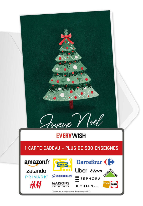 Joyeux Noël - Sapin Vert