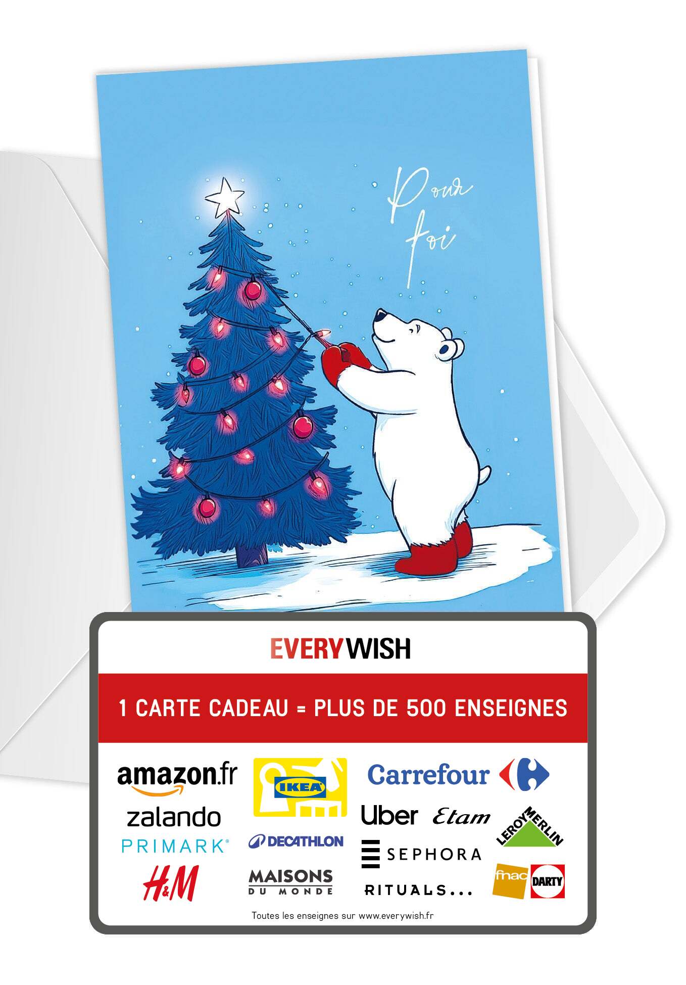 Pour toi - Ours polaire Sapin