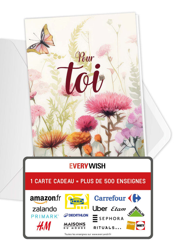 Pour toi - Prairie de fleurs