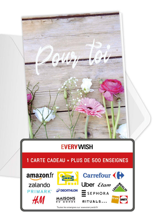 Pour toi - Fleurs