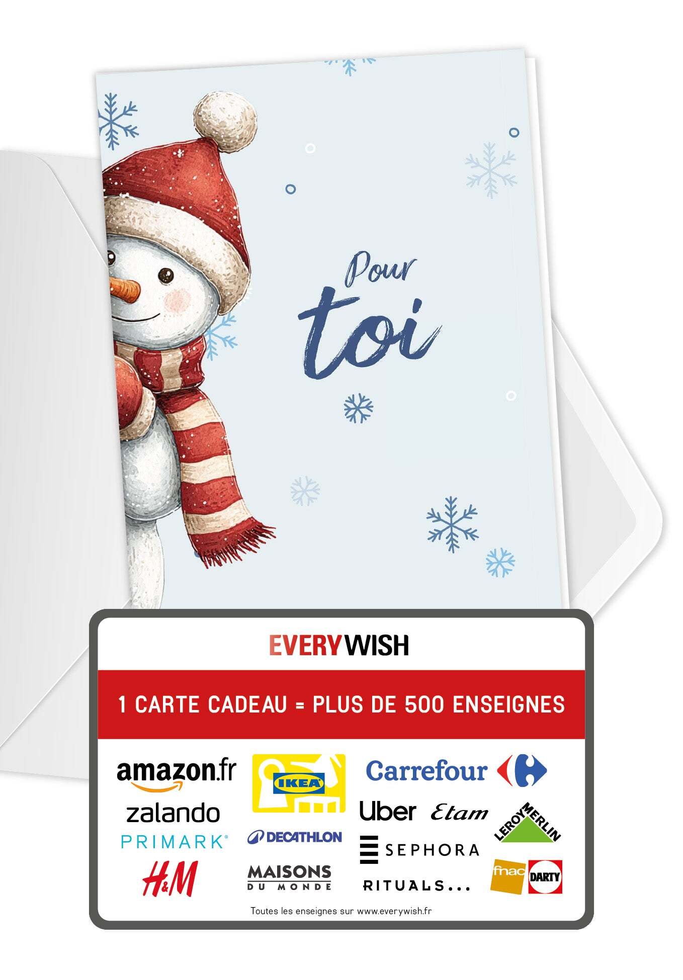 Pour toi - Bonhomme de neige