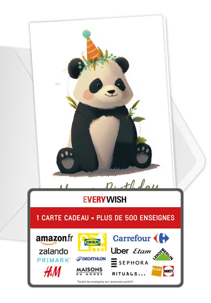 Happy Birthday - Panda