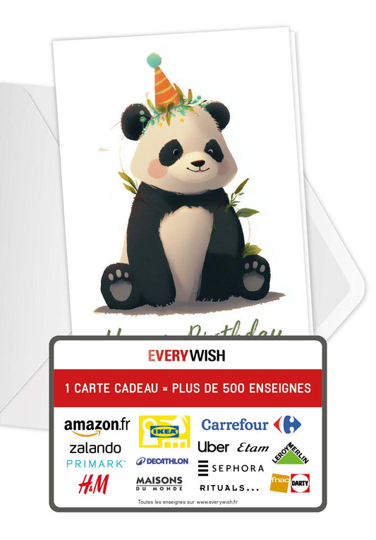 Happy Birthday - Panda