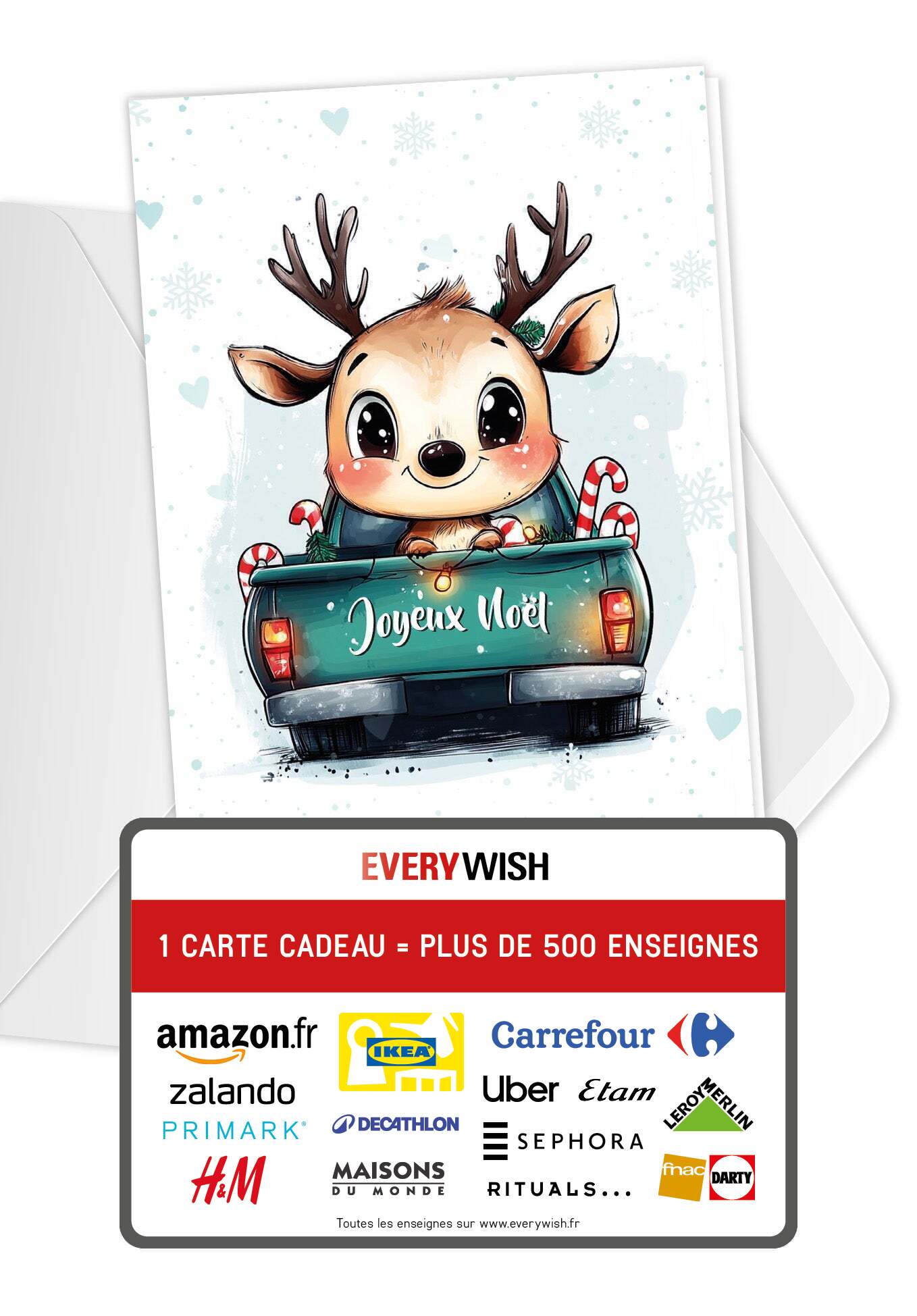 Joyeux Noël - Camion Rennes