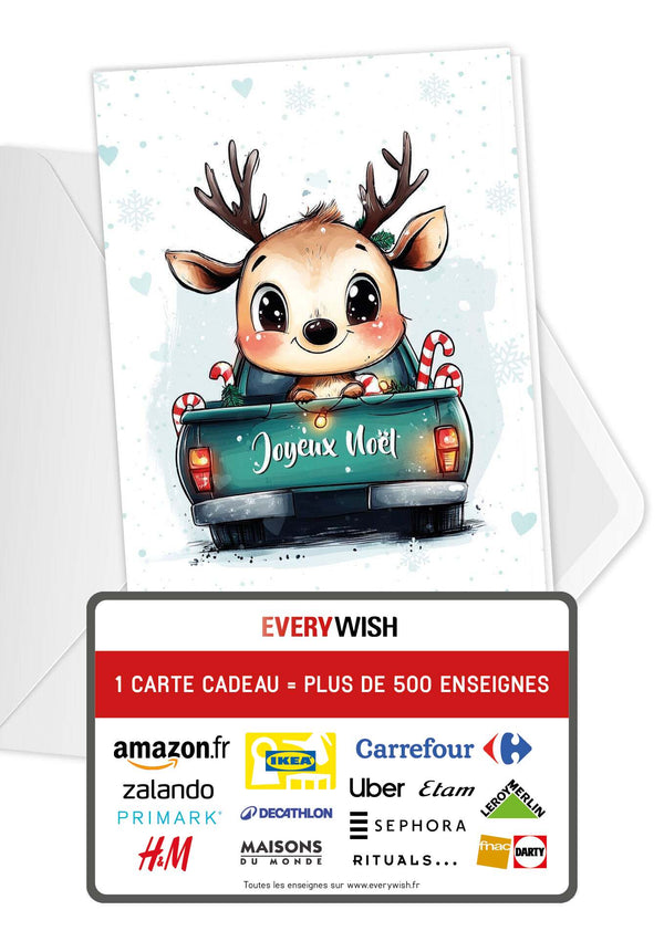 Joyeux Noël - Camion Rennes