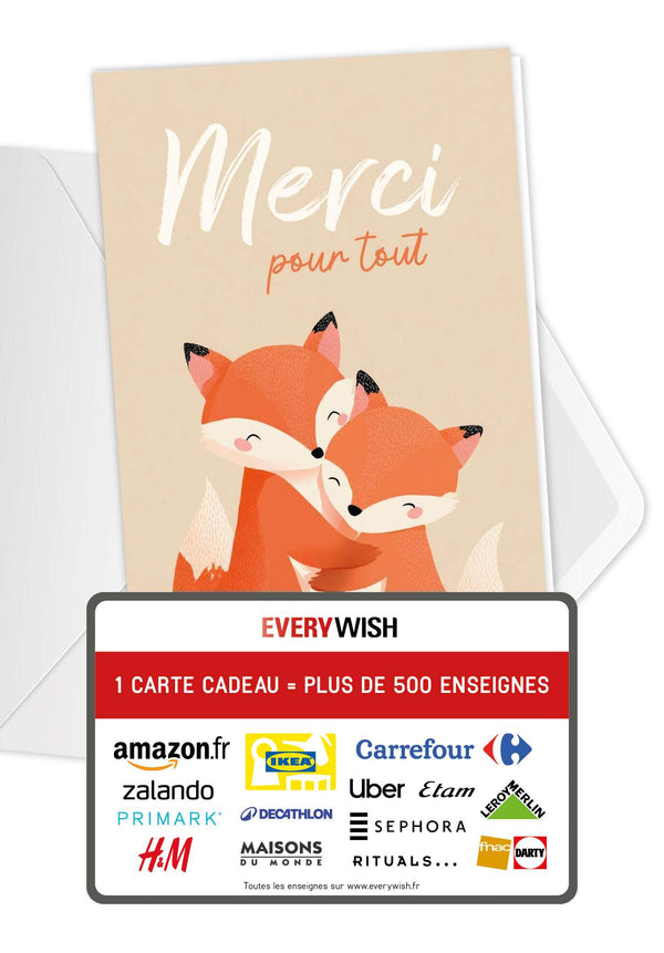 Merci pour tout - Renards