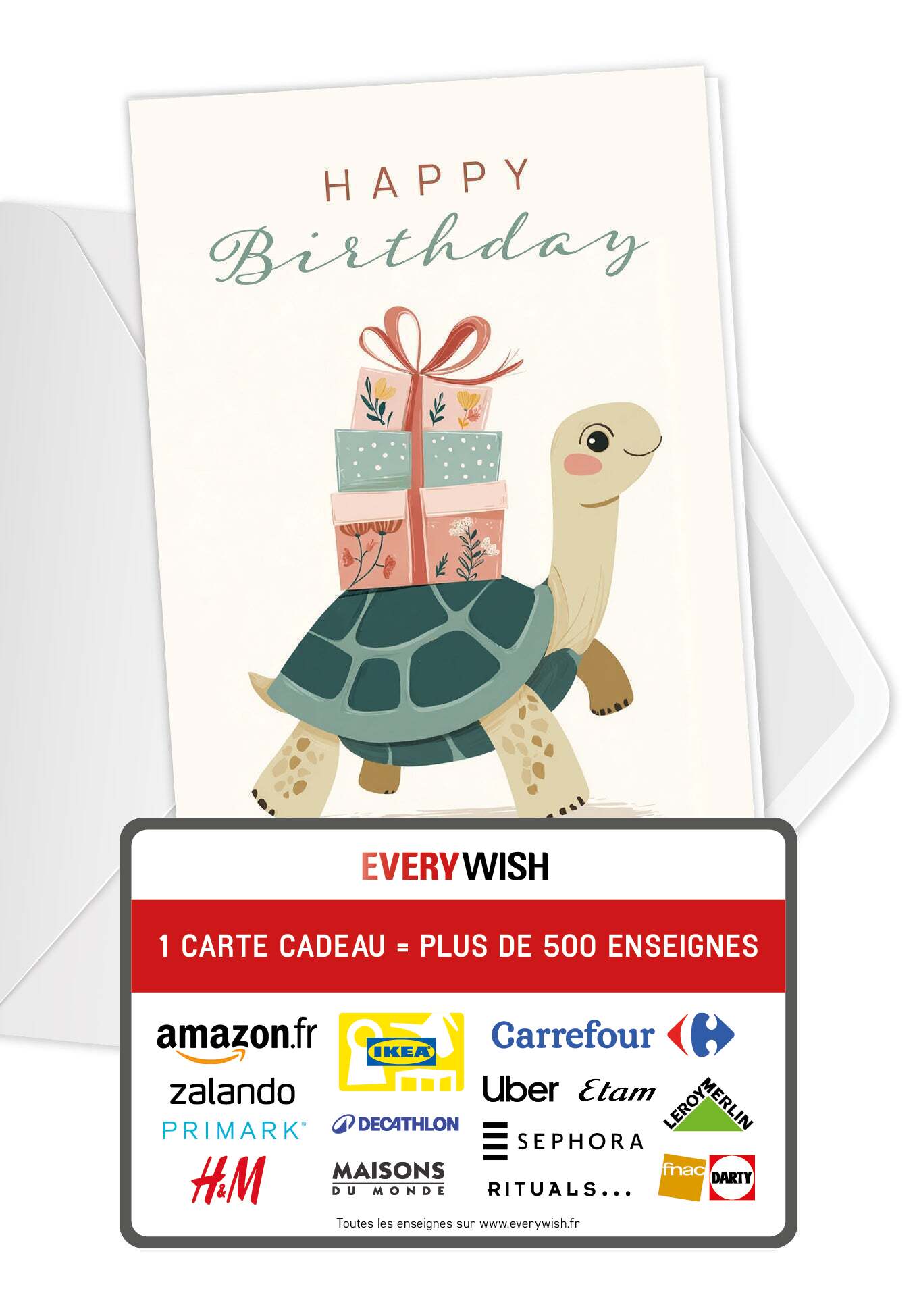 Happy Birthday - Tortue