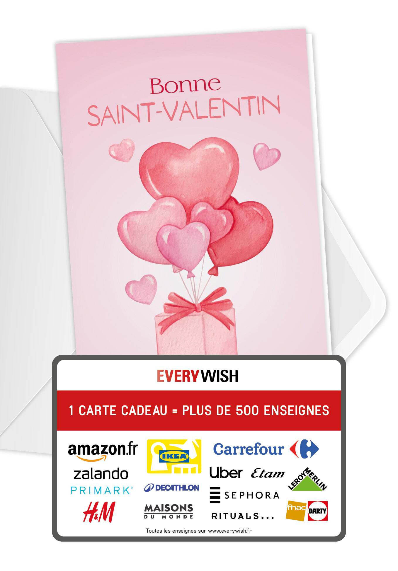 Bonne Saint-Valentin - Paquet cœurs