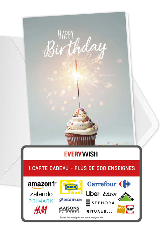 Happy Birthday - Muffin