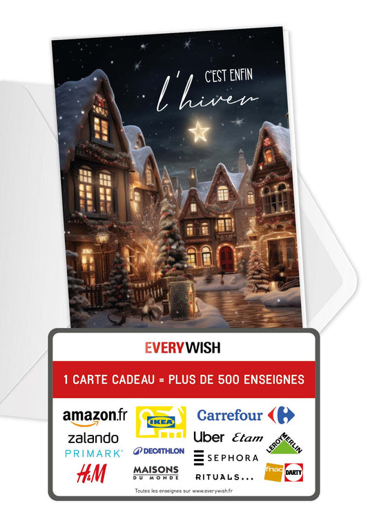 C'est enfin l'hiver - Village