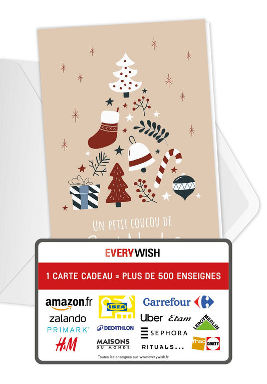Coucou de Saint Nicolas - Doodle Beige