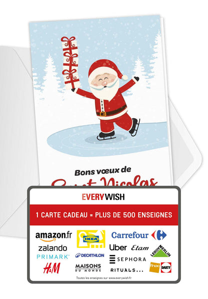 Bons voeux Saint Nicolas - Patinoire Saint-Nicolas