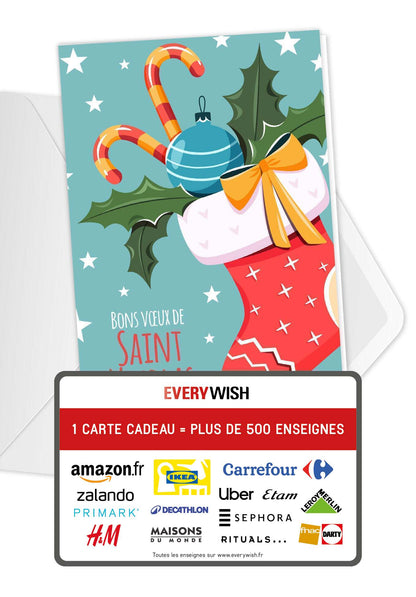 Bons voeux Saint Nicolas - Bas