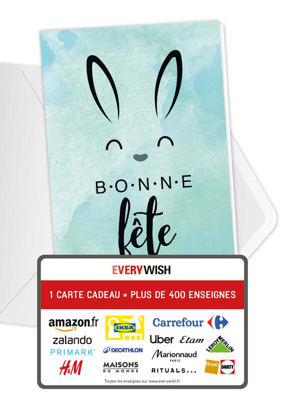Bonne Fête - Oreilles de lapin