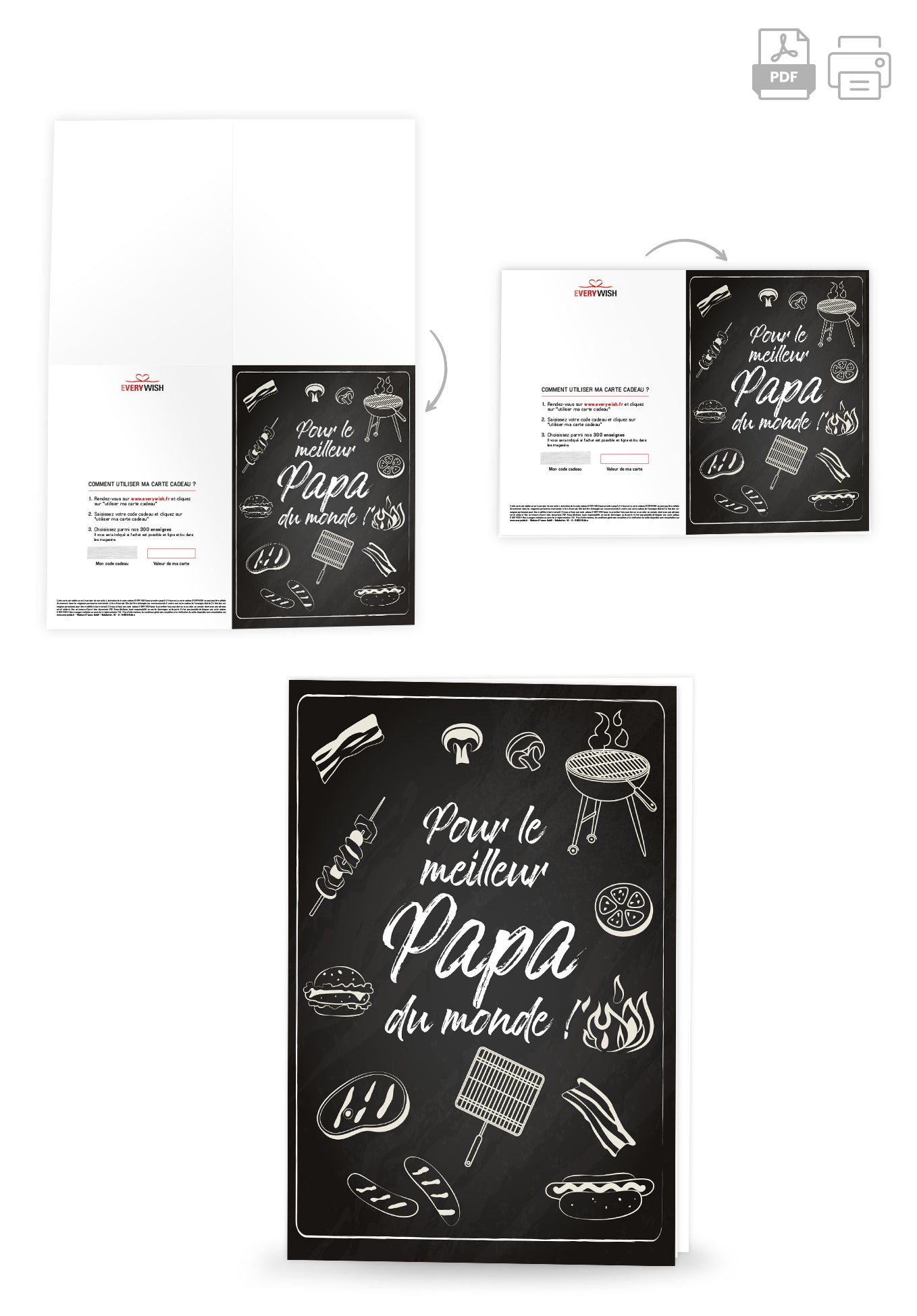 Pour le meilleur Papa - Doodle