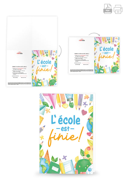L'ecole est finie - École