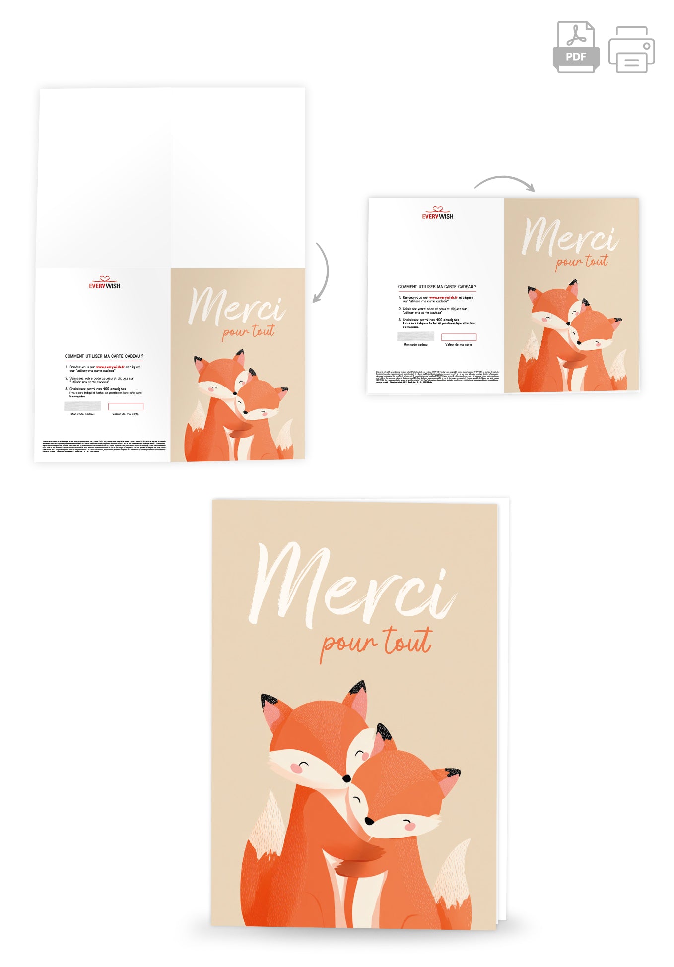 Merci pour tout - Renards