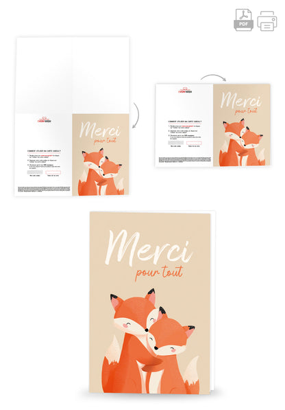 Merci pour tout - Renards