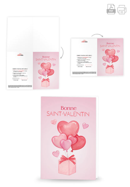 Bonne Saint-Valentin - Paquet cœurs