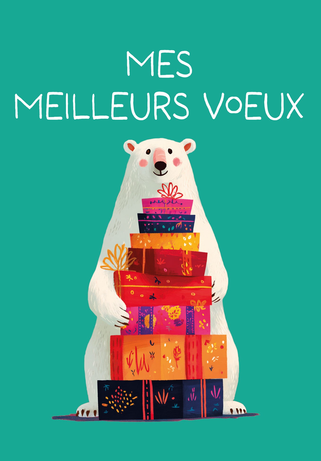 Mes meilleurs vœux - Ours polaire Paquets