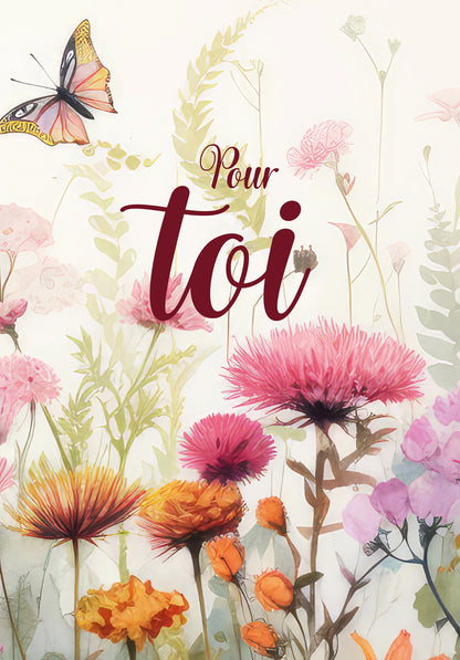 Pour toi - Prairie de fleurs