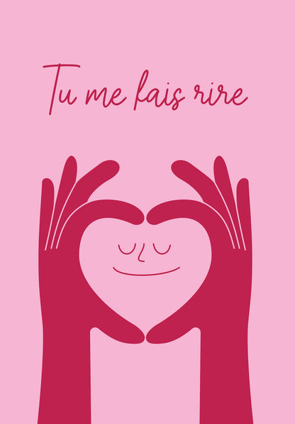Tu me fais rire - Rose (Valeur du bon)